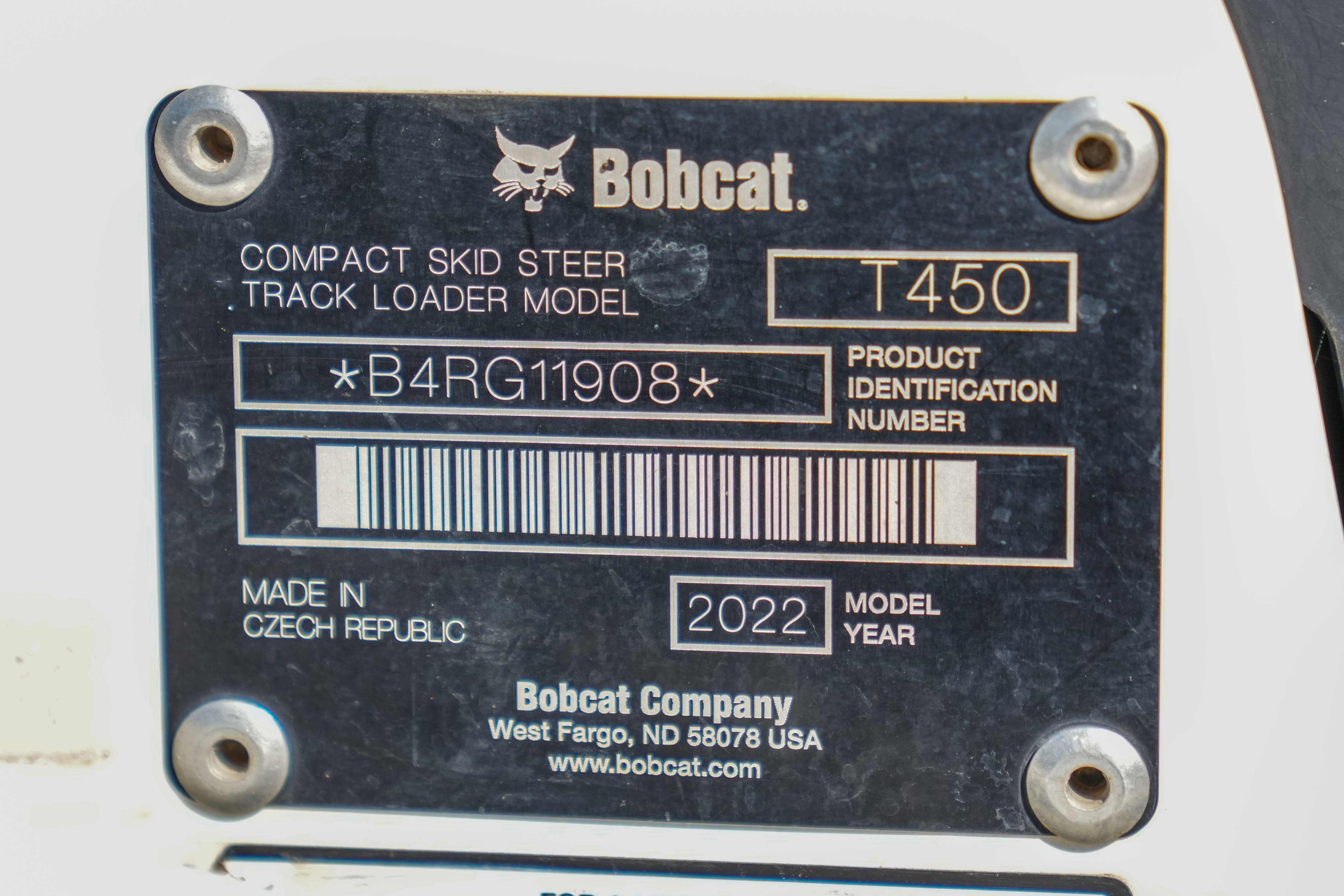 2022 Bobcat T450 Compact Track Loader - photo 6