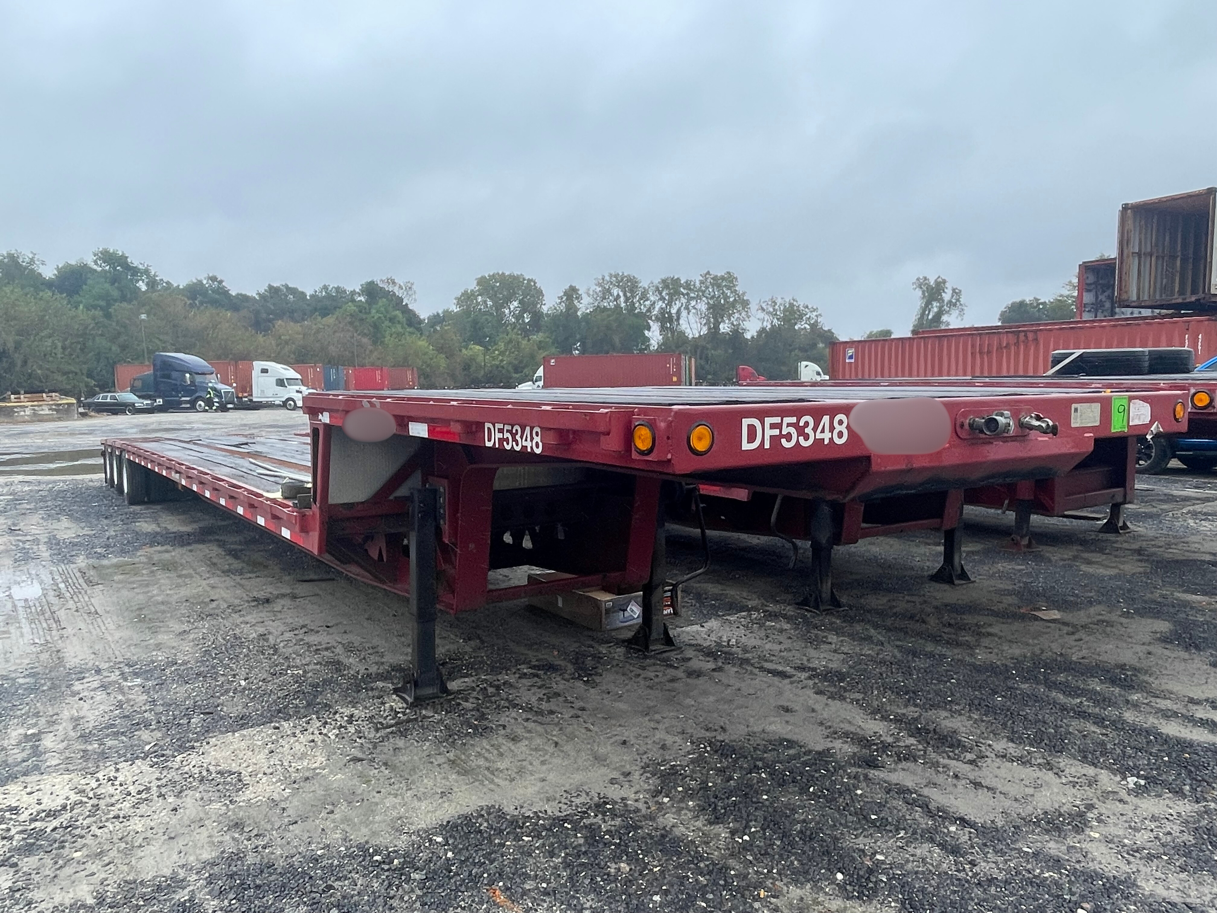 2004 Trail King Tri Axle Step Deck
