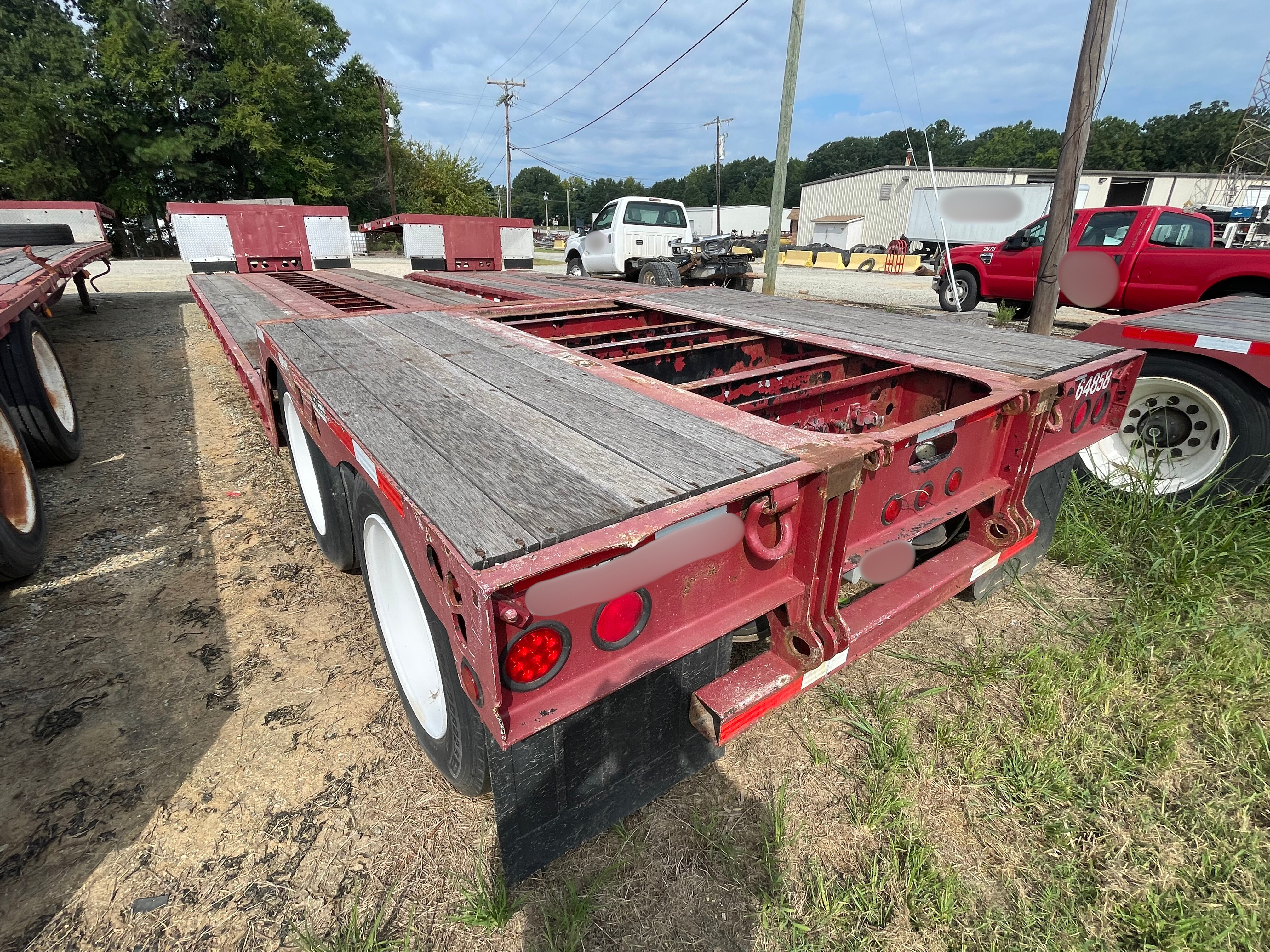 2005 Trail King TK80 RGN Drop Deck Trailer - photo 3