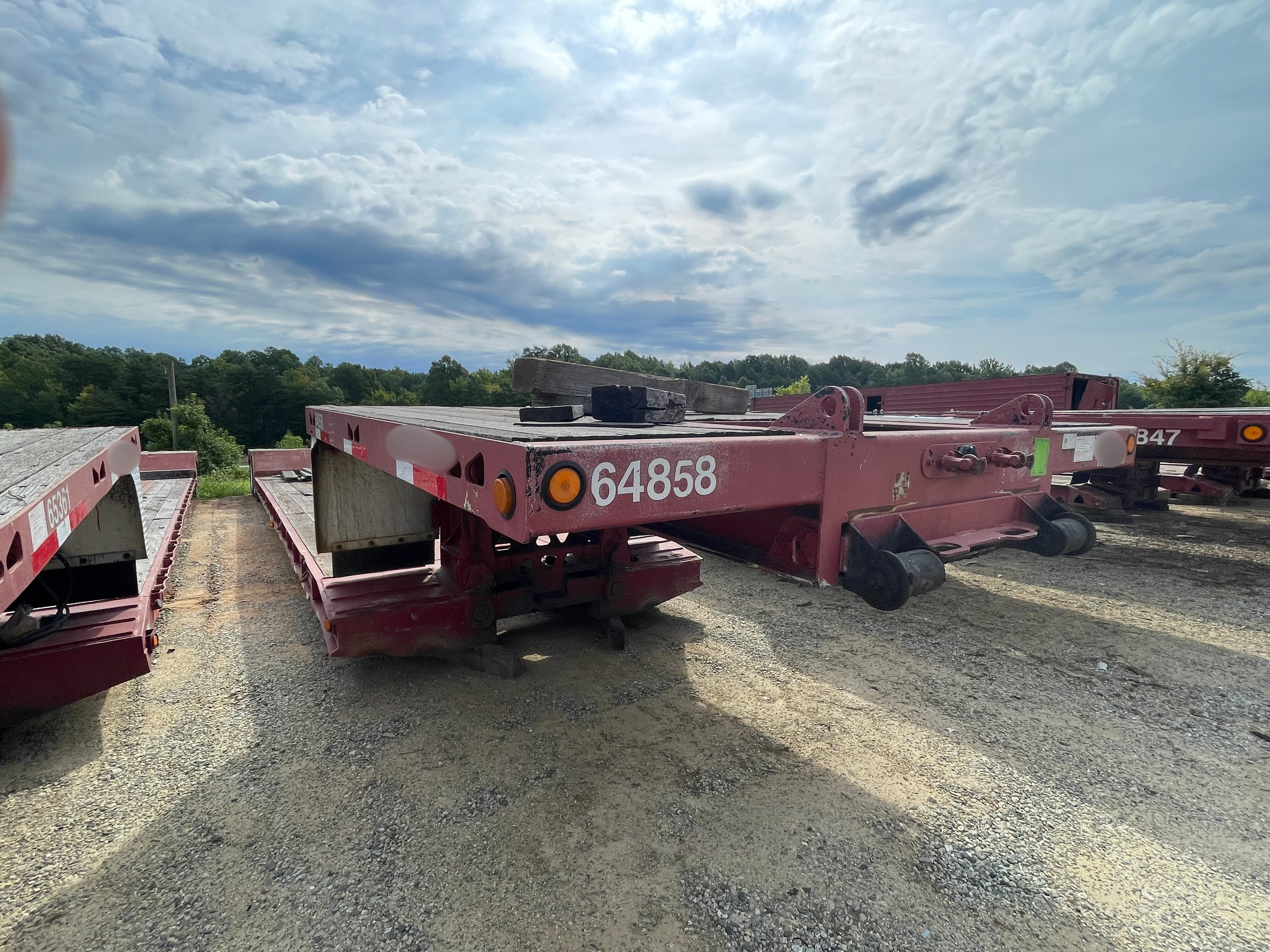 2005 Trail King TK80 RGN Drop Deck Trailer - photo 6
