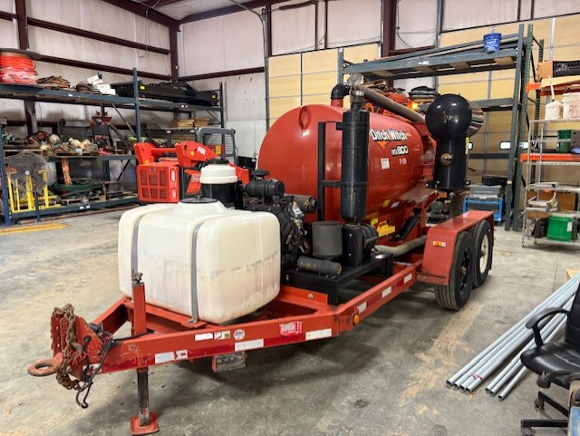 2017 Ditch Witch MV800 Trailer Mounted Mud Vac