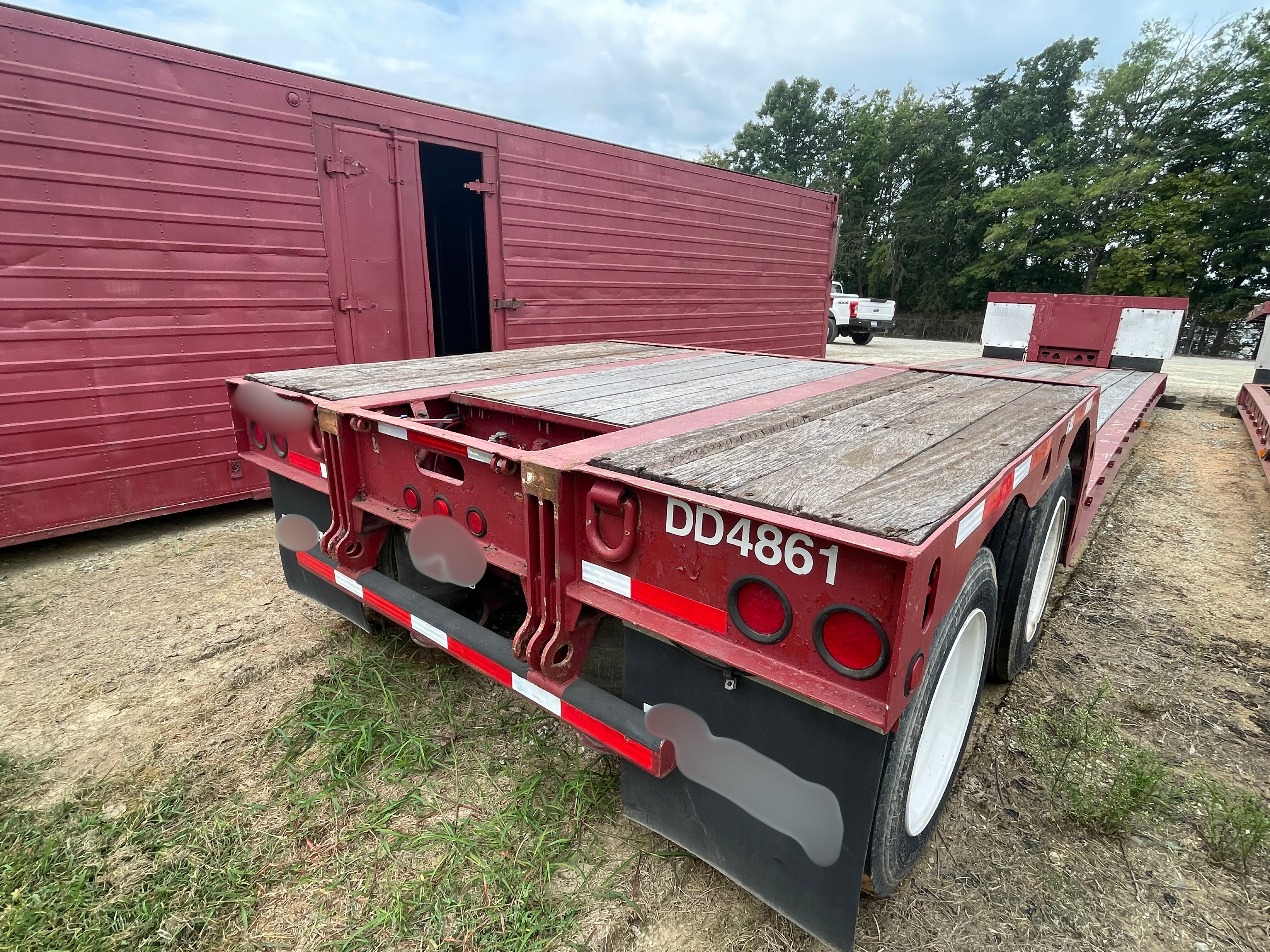 1996 Trail King RGN 48ft Drop Deck Trailer - photo 4