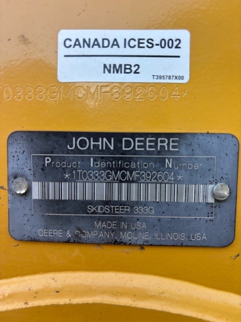 2021 John Deere 333G - photo 6