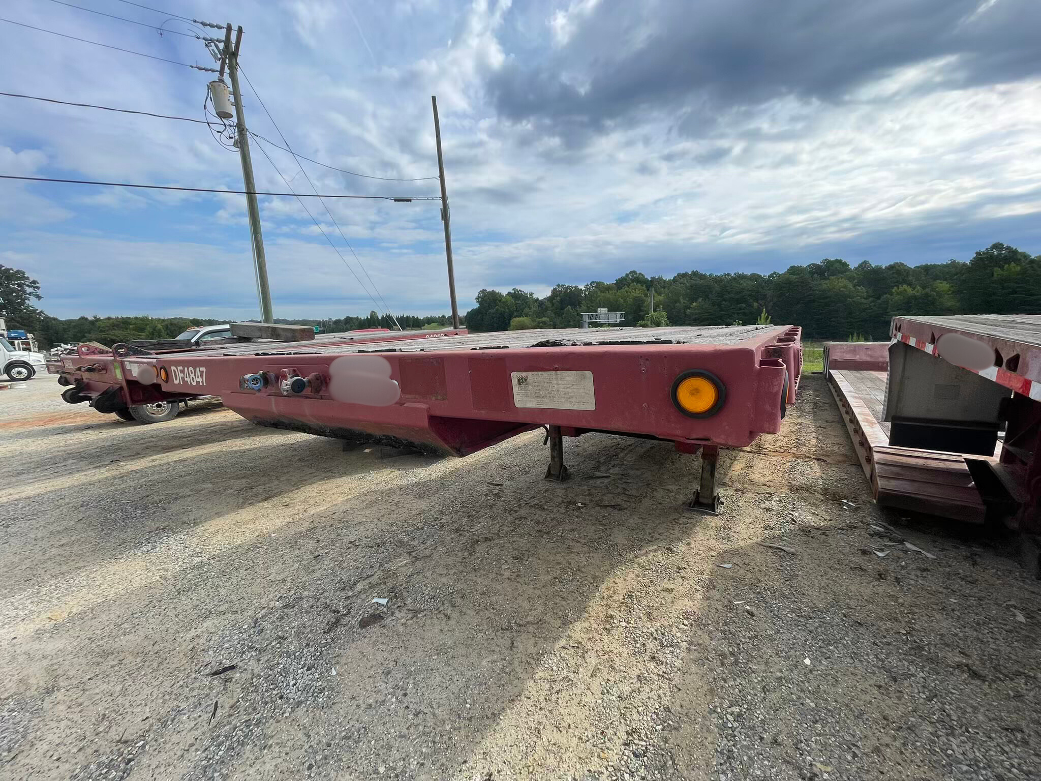 1999 Trail King TK90LCS-483 Drop Deck Trailer - photo 3