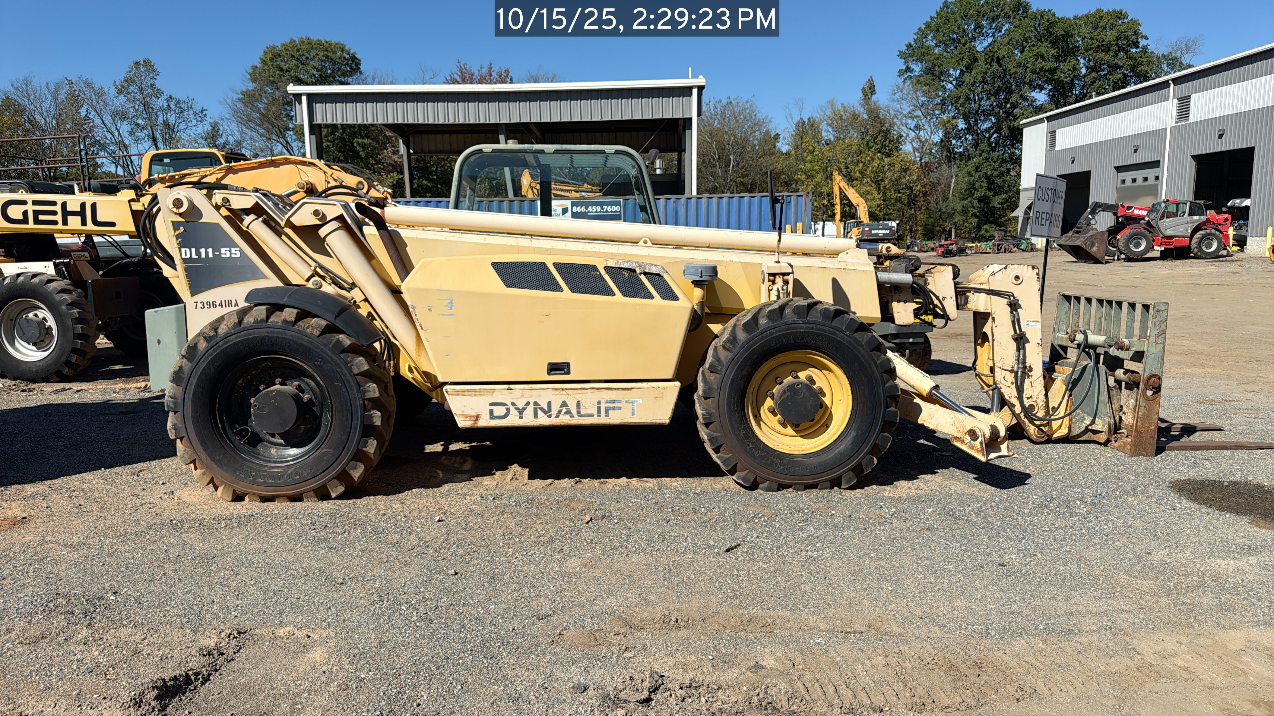2008 Gehl D11l55 Telehandler - photo 5