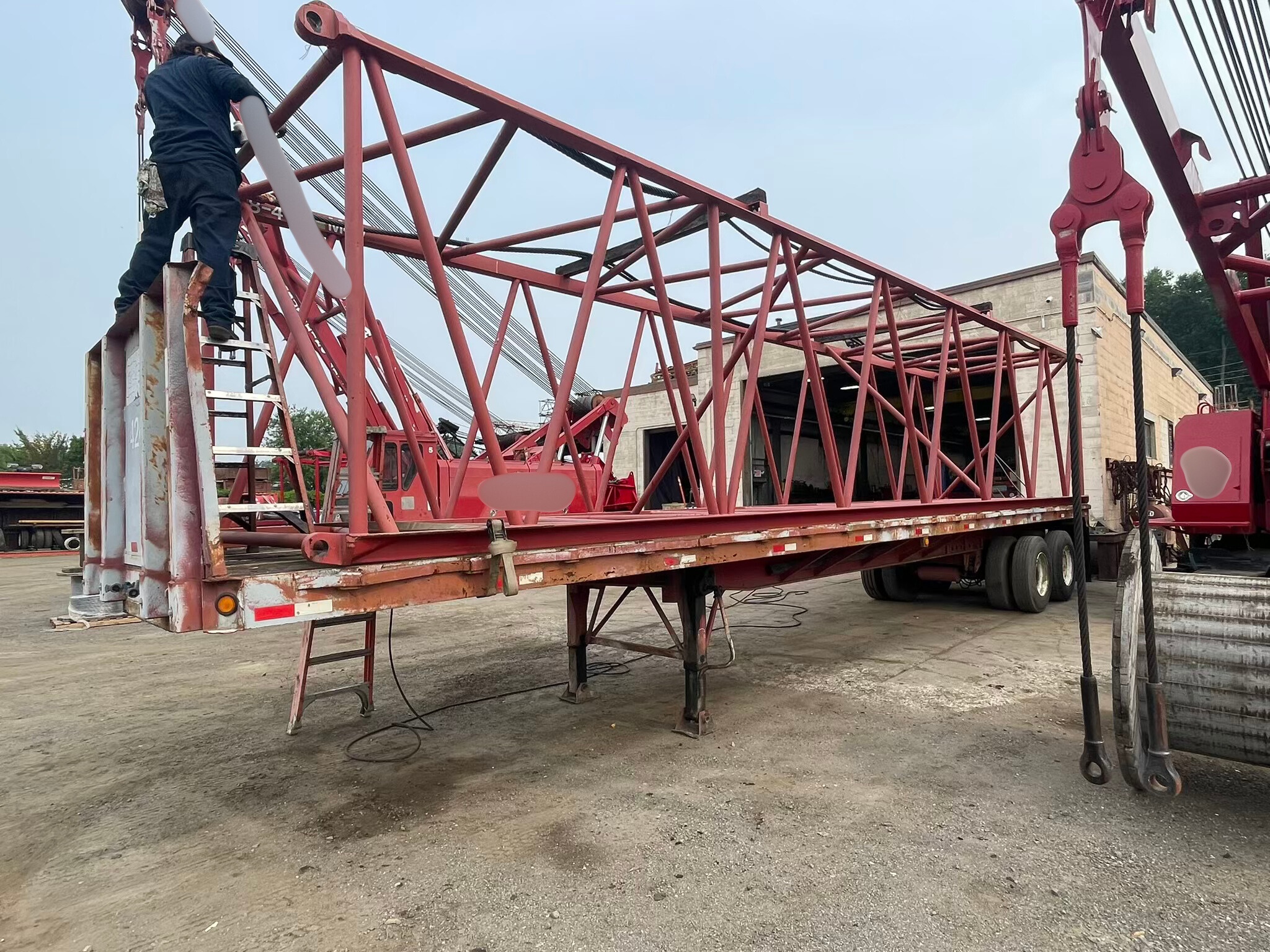 2001 42ft Fontaine Flatbed Trailer - photo 4