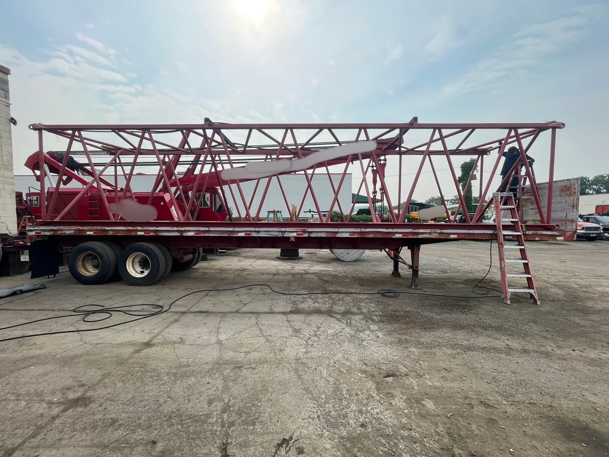 2001 42ft Fontaine Flatbed Trailer