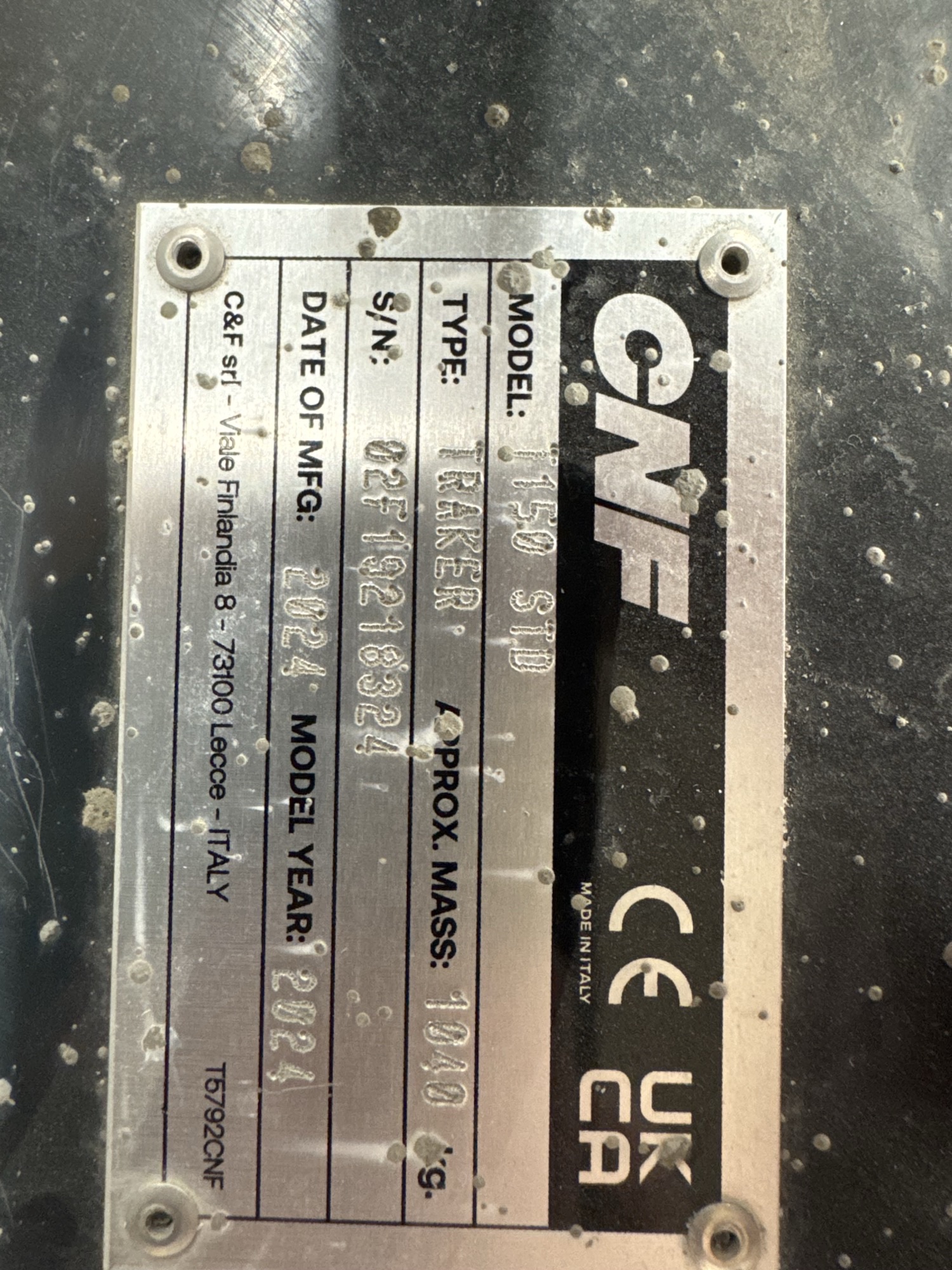 2024 CNF T150 STD - photo 4