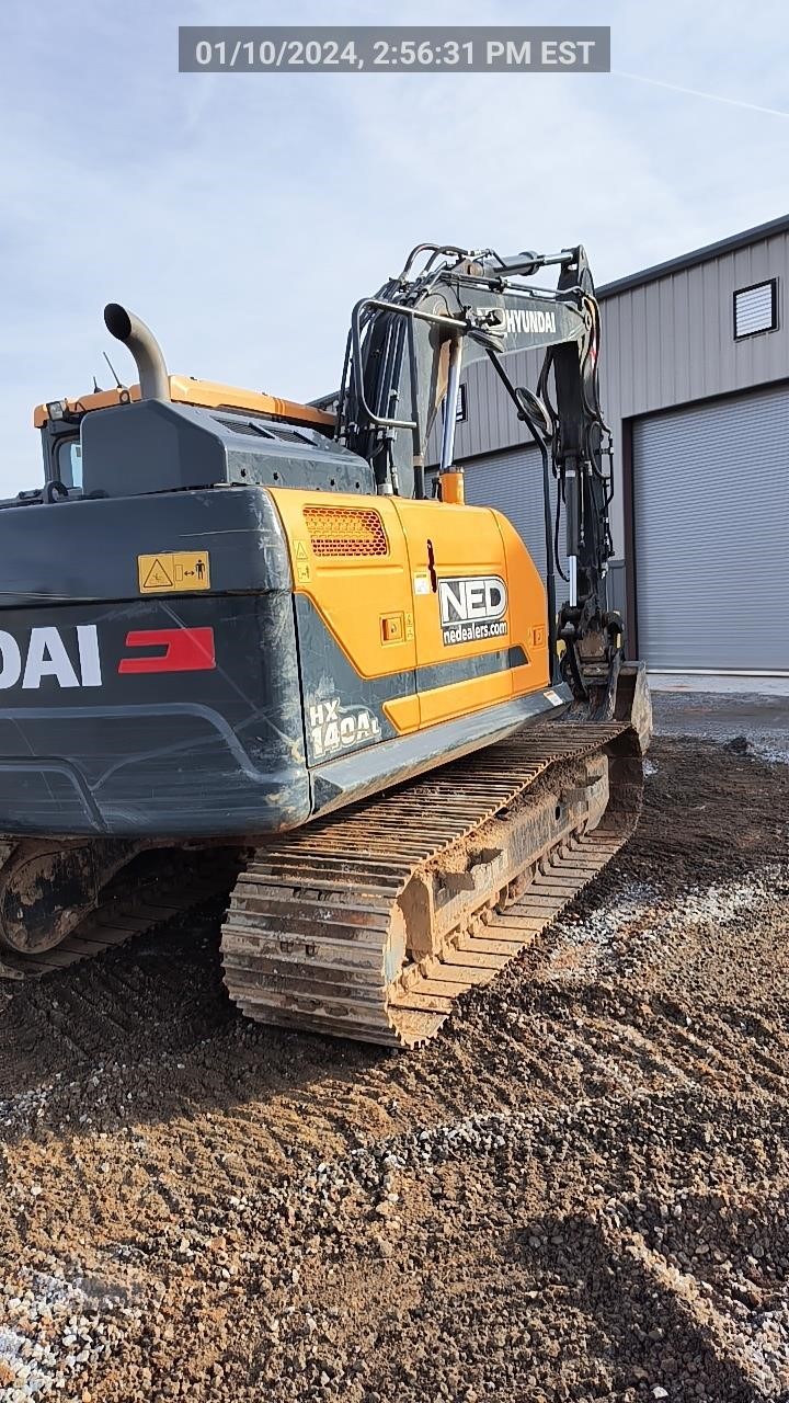 2023 HYUNDAI HX140AL Used Crawler Excavator - photo 4