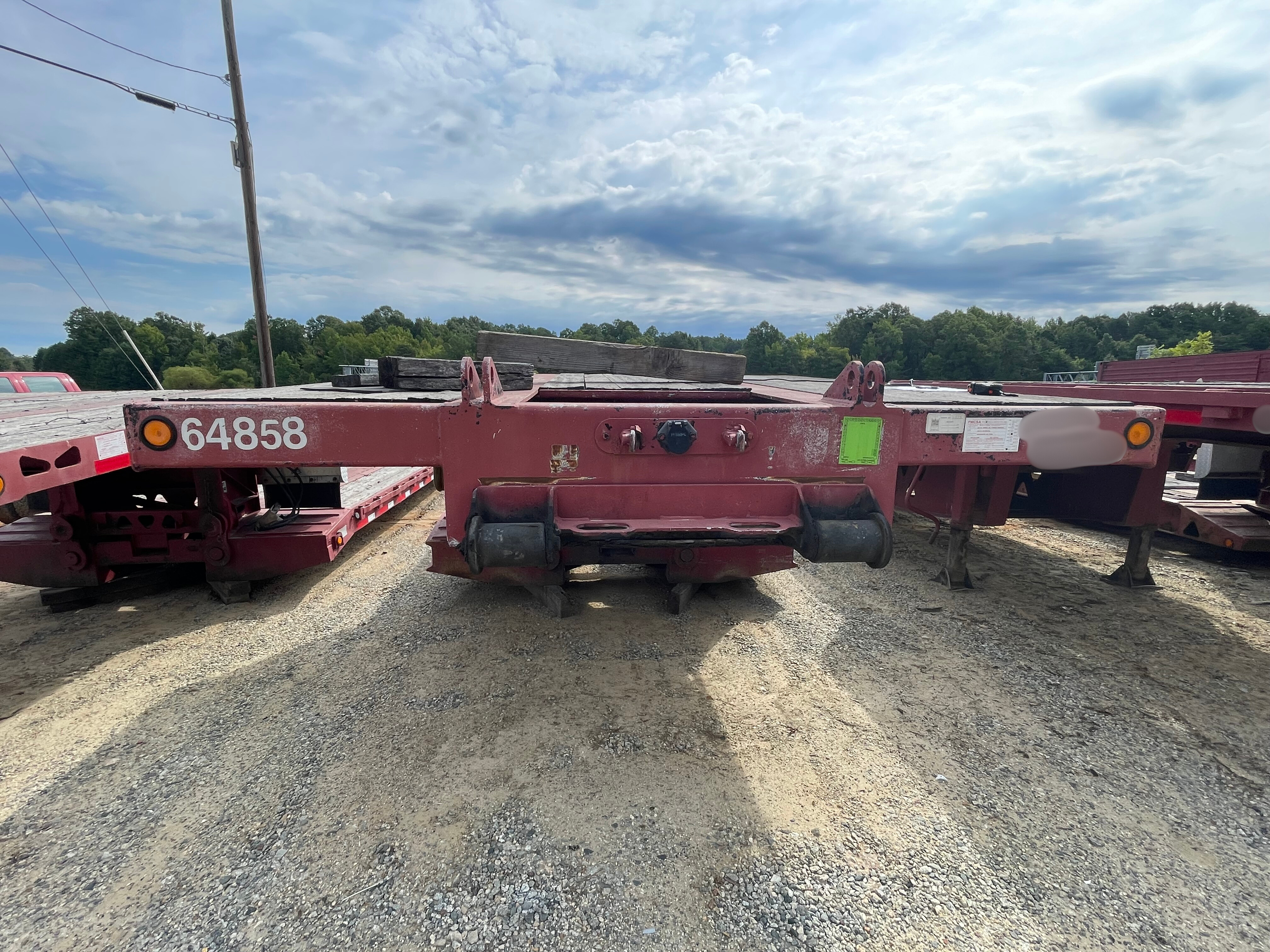 2005 Trail King TK80 RGN Drop Deck Trailer - photo 4