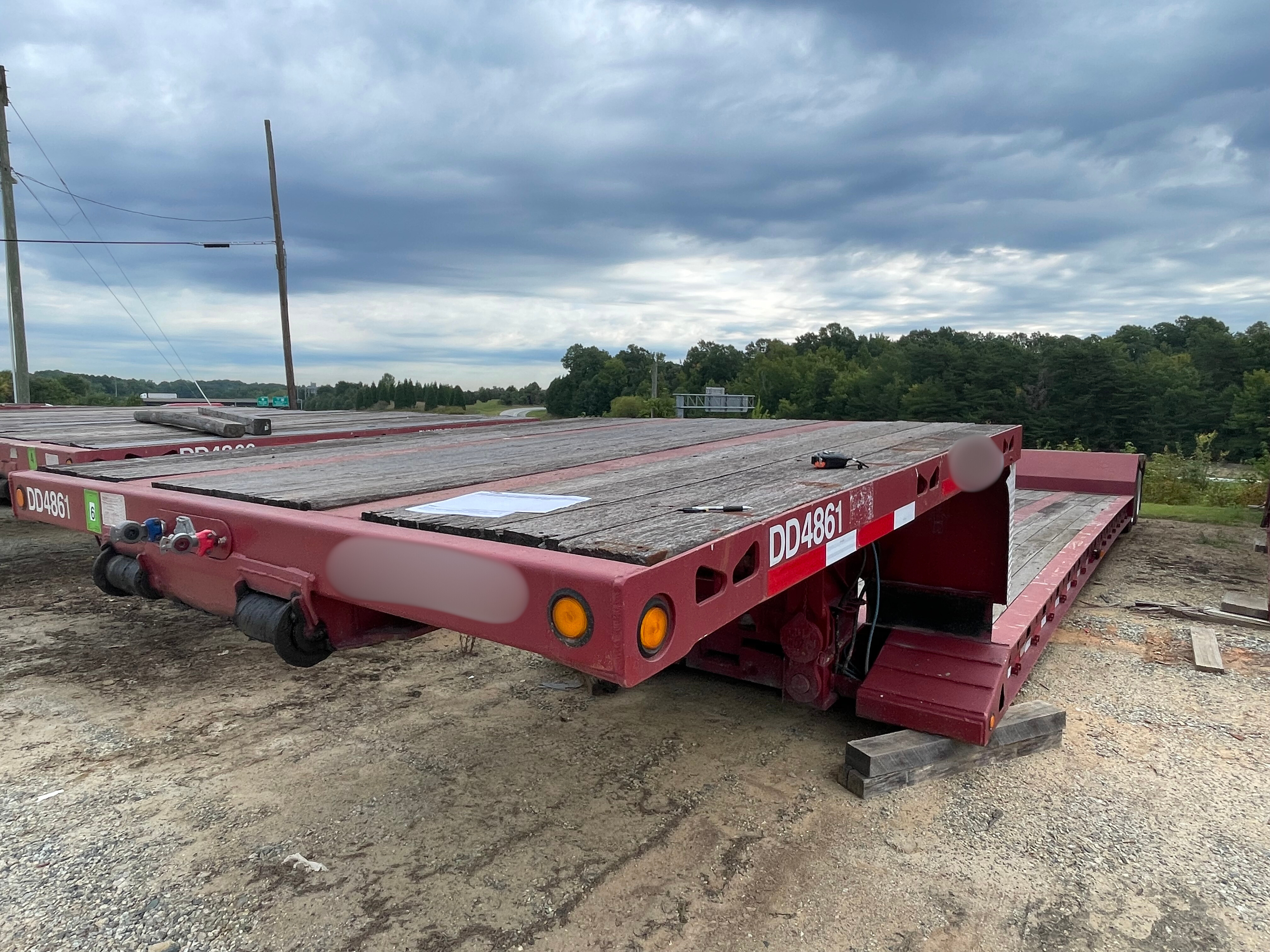1996 Trail King RGN 48ft Drop Deck Trailer - photo 3