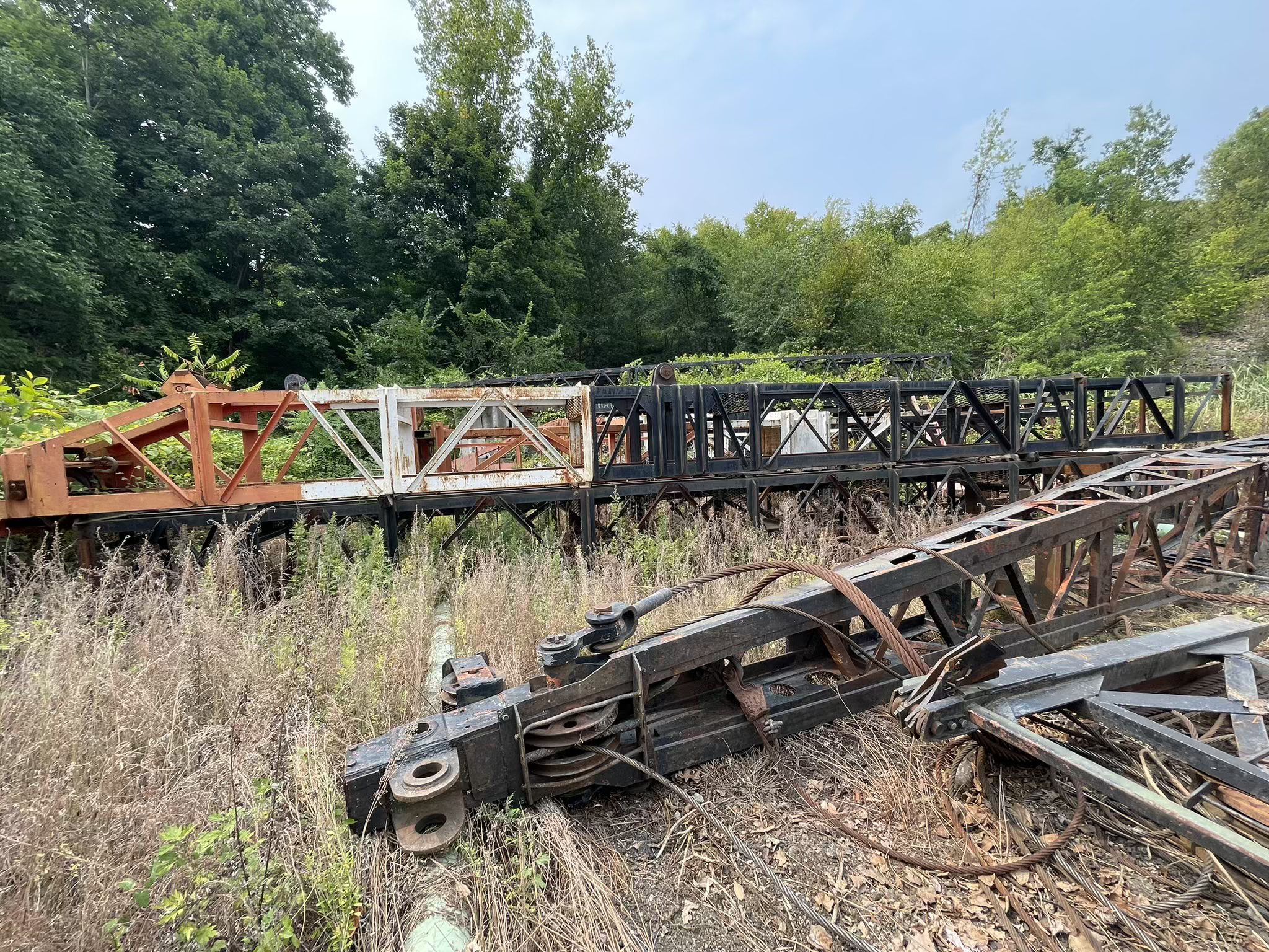 Crane Block And Boom Section