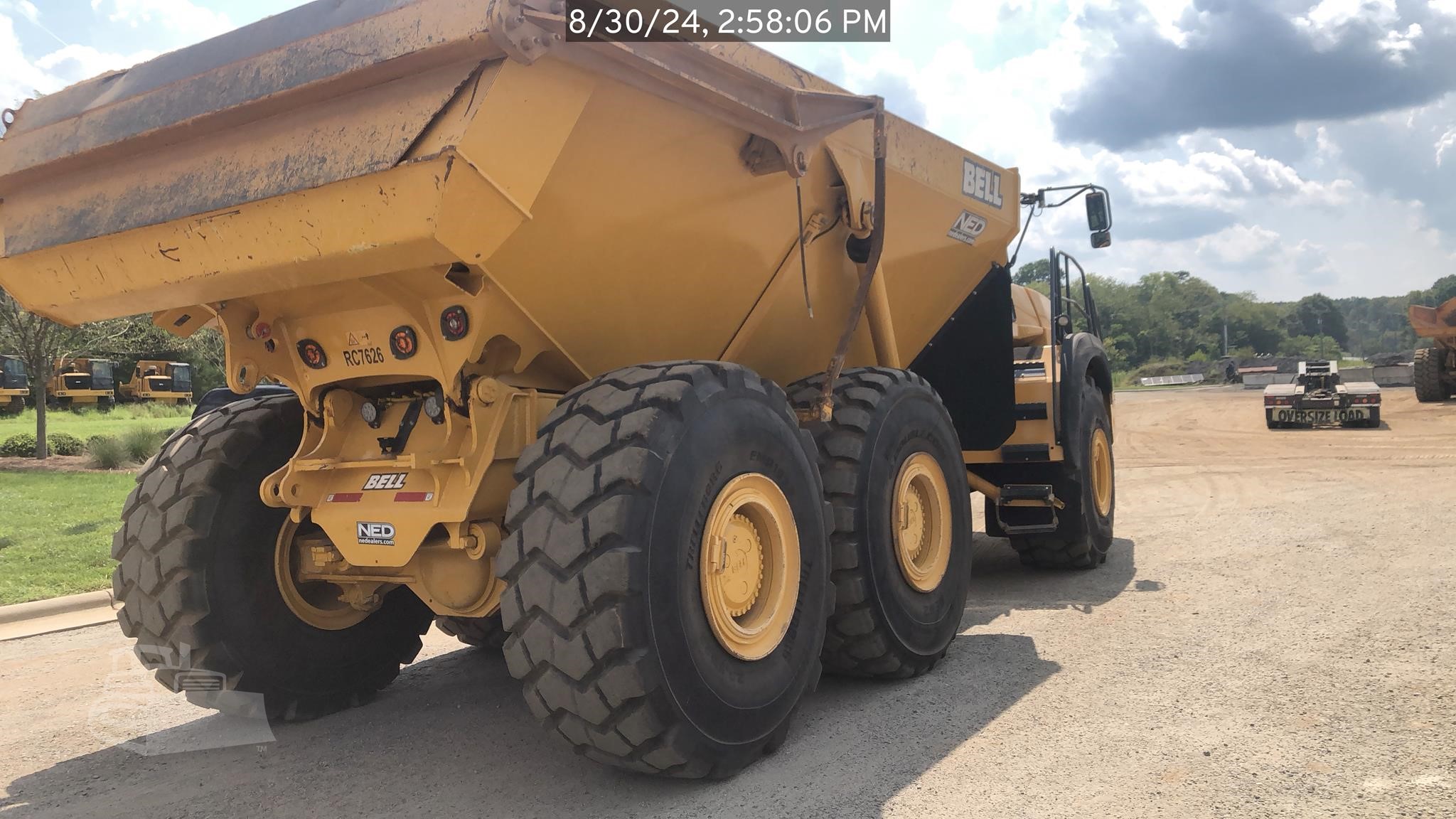 2022 BELL B45E Used Off-Highway Truck - photo 3