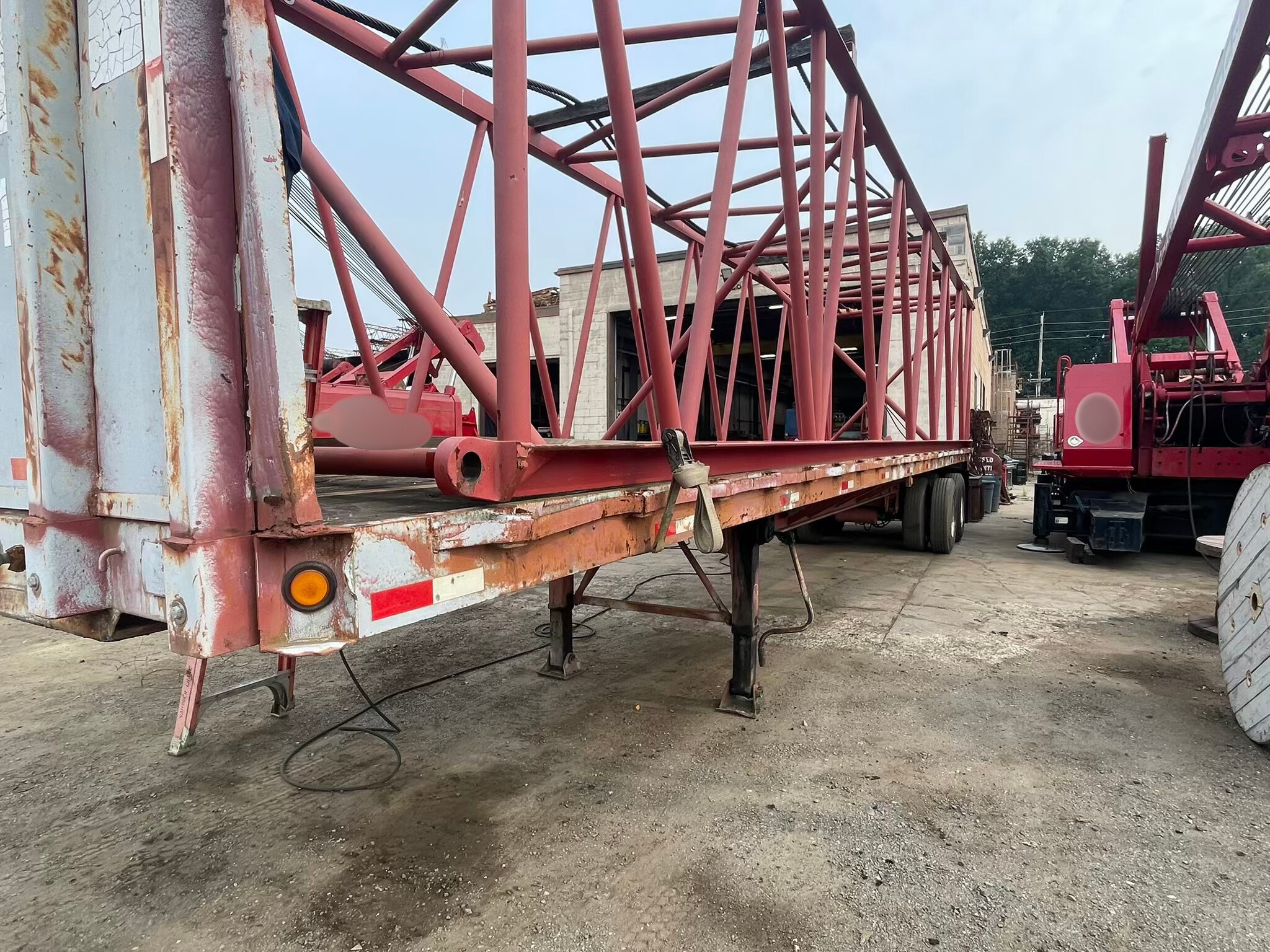 2001 42ft Fontaine Flatbed Trailer - photo 3