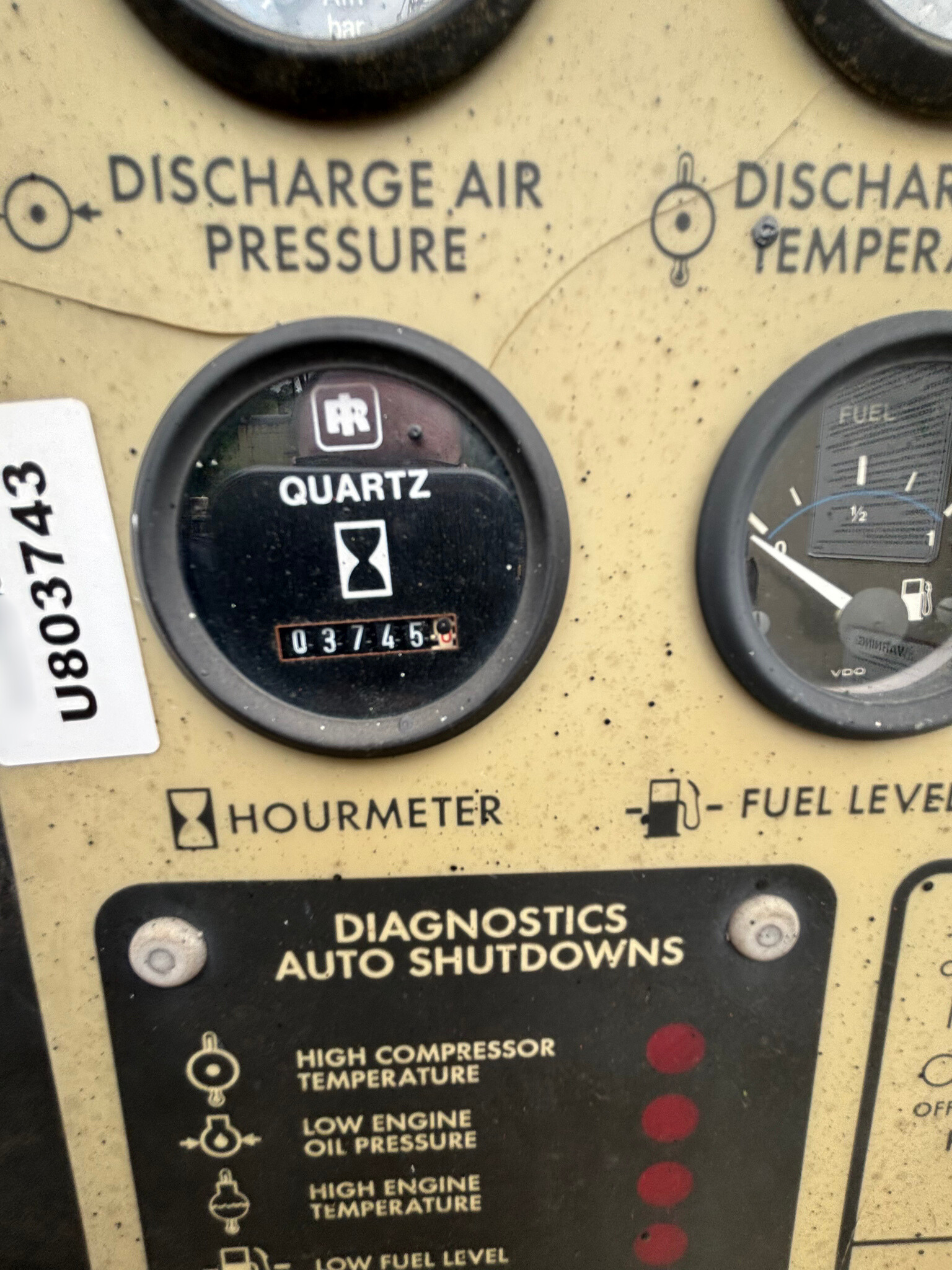 Ingersoll Rand XP-825 Air Compressor - photo 6