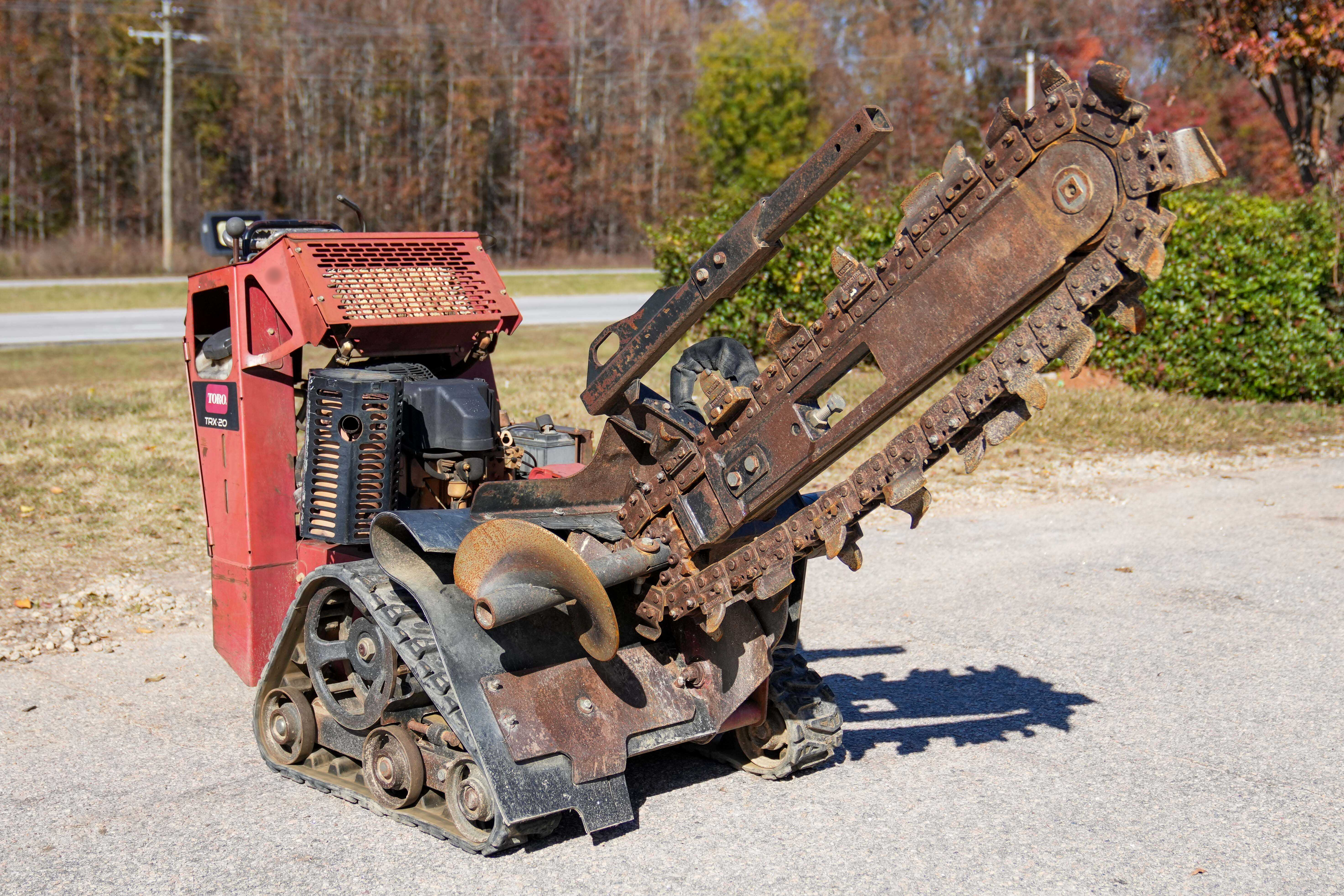 2017 Toro TRX-20 Walk Behind Track Trencher