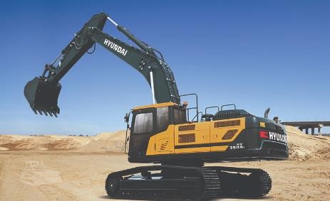 2022 HYUNDAI HX350AL Crawler Excavator