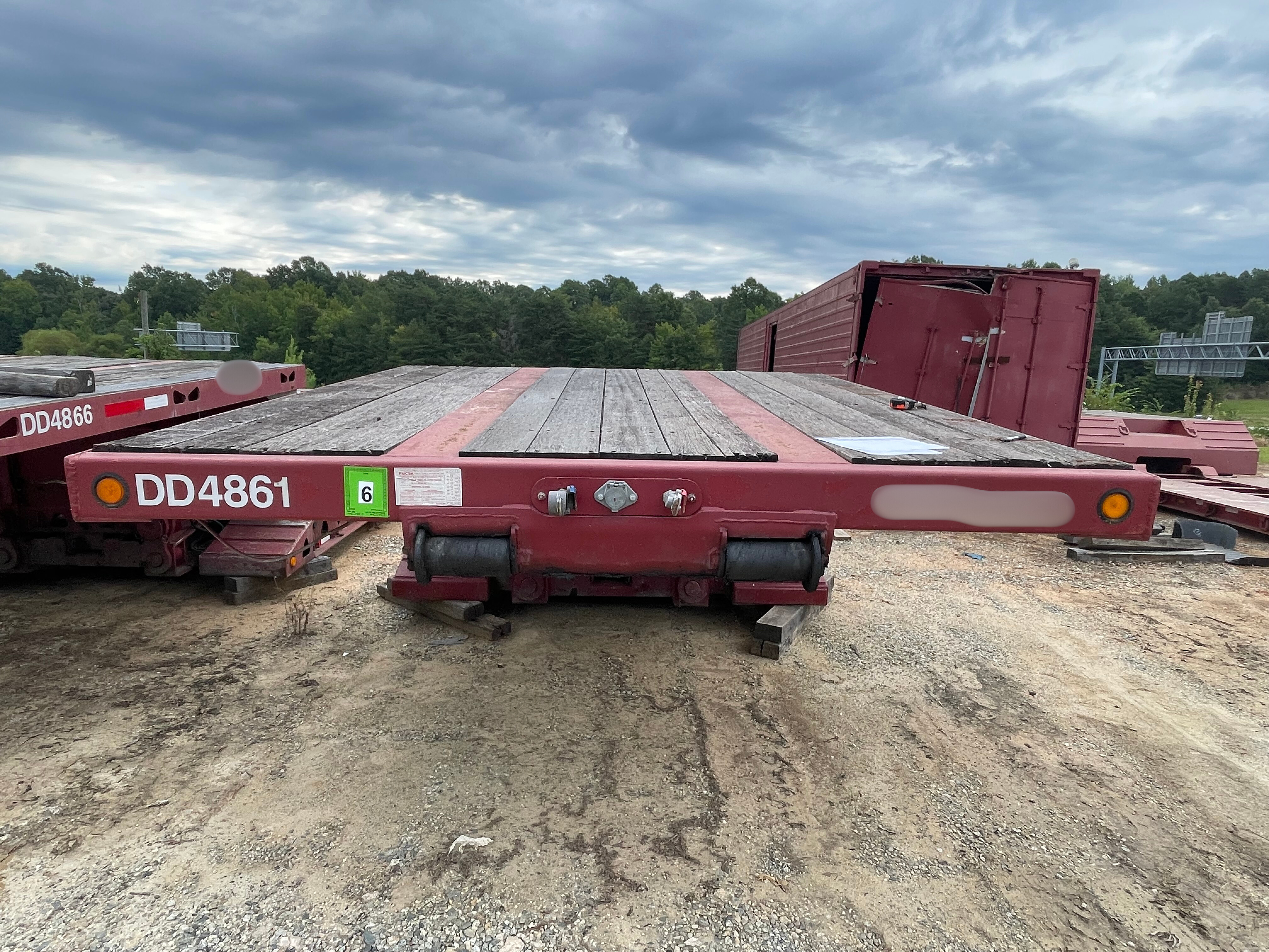 1996 Trail King RGN 48ft Drop Deck Trailer - photo 2
