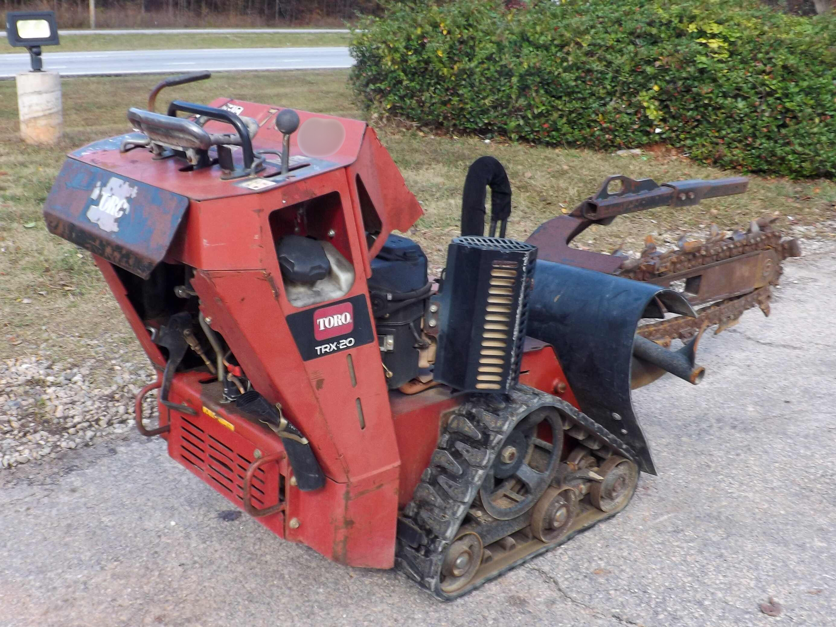 2017 Toro TRX-20 Walk Behind Track Trencher - photo 5