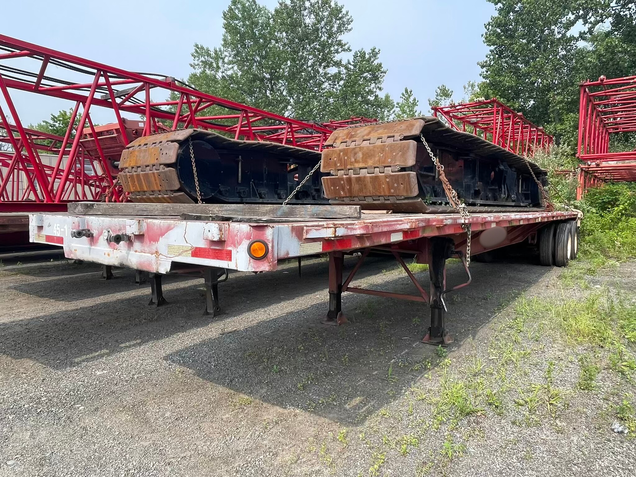 1961 STR Flatbed Trailer