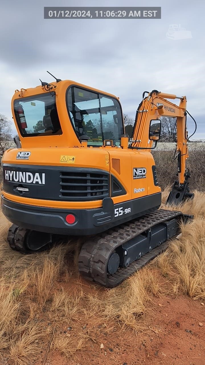 2023 HYUNDAI ROBEX 55-9A Mini Excavator - photo 4