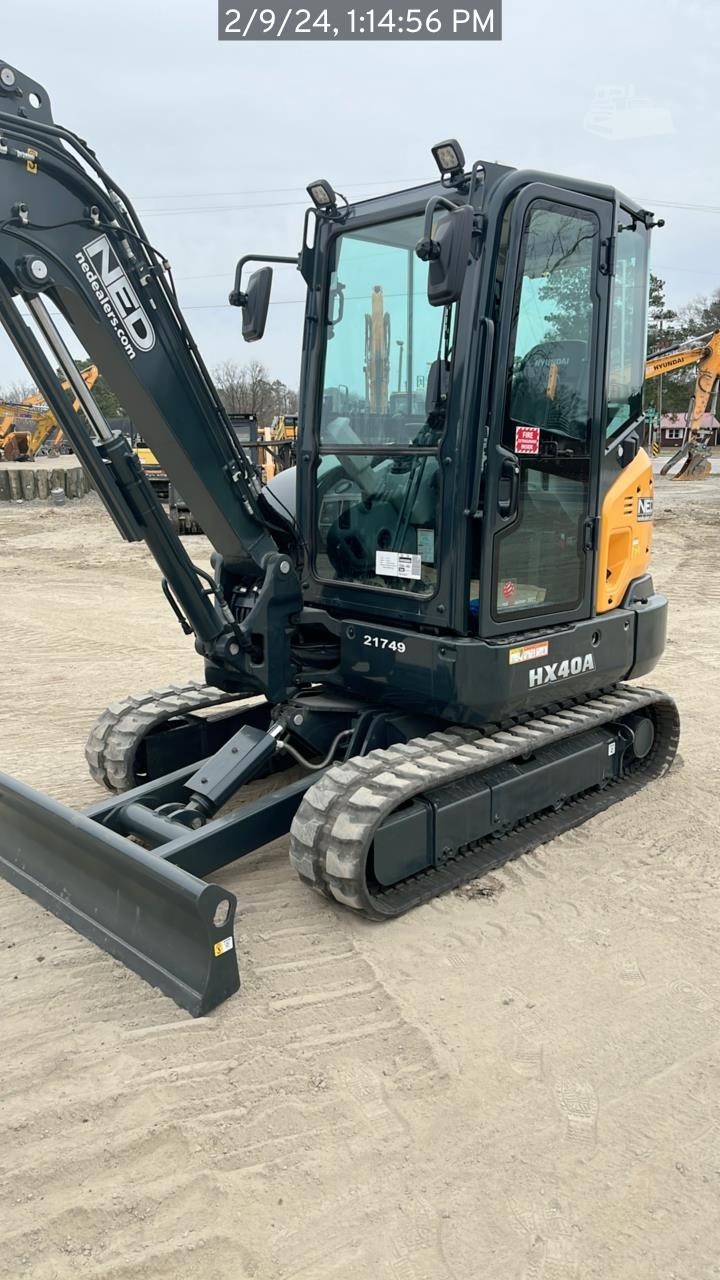 2024 HYUNDAI HX40A Mini Excavator